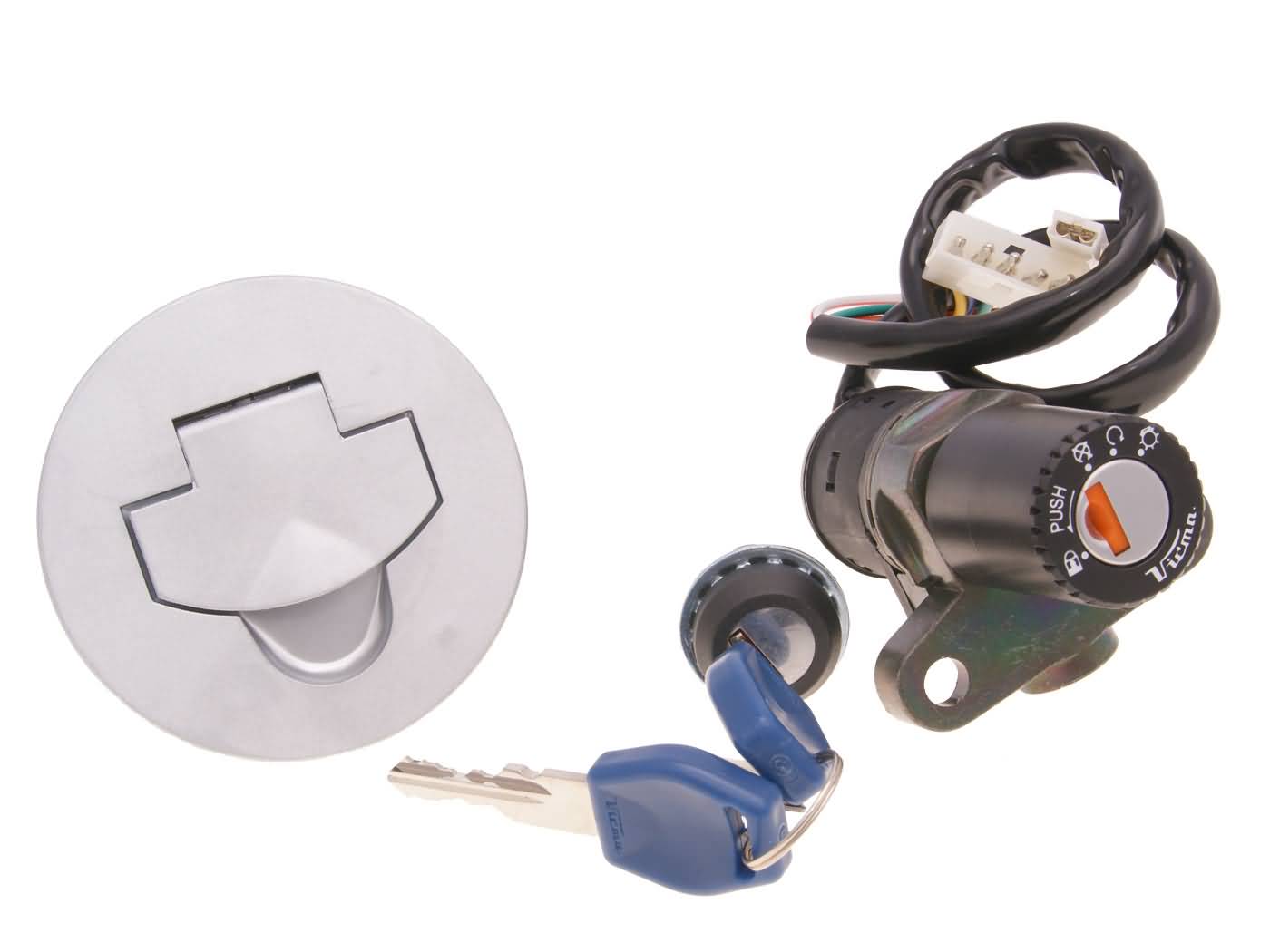 RS50 Tuon Aprilia RS50 03-05 Ignition Barrel Lock Set & Keys for Aprilia RS 50 