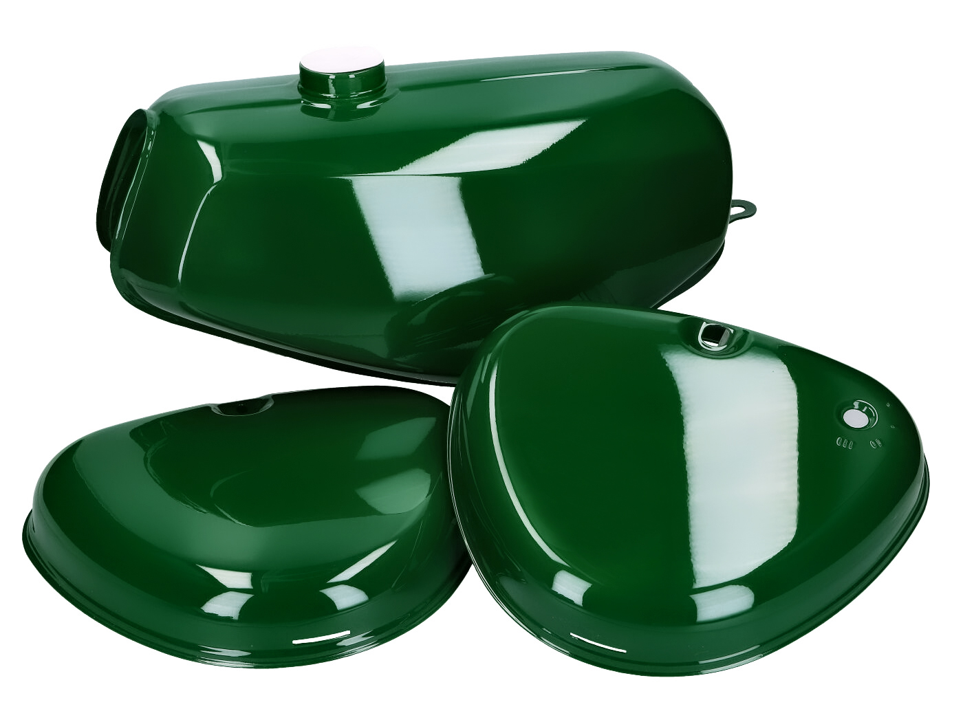 side cover Set: Tank pale green RAL 6018 S70 for Simson S50 S51
