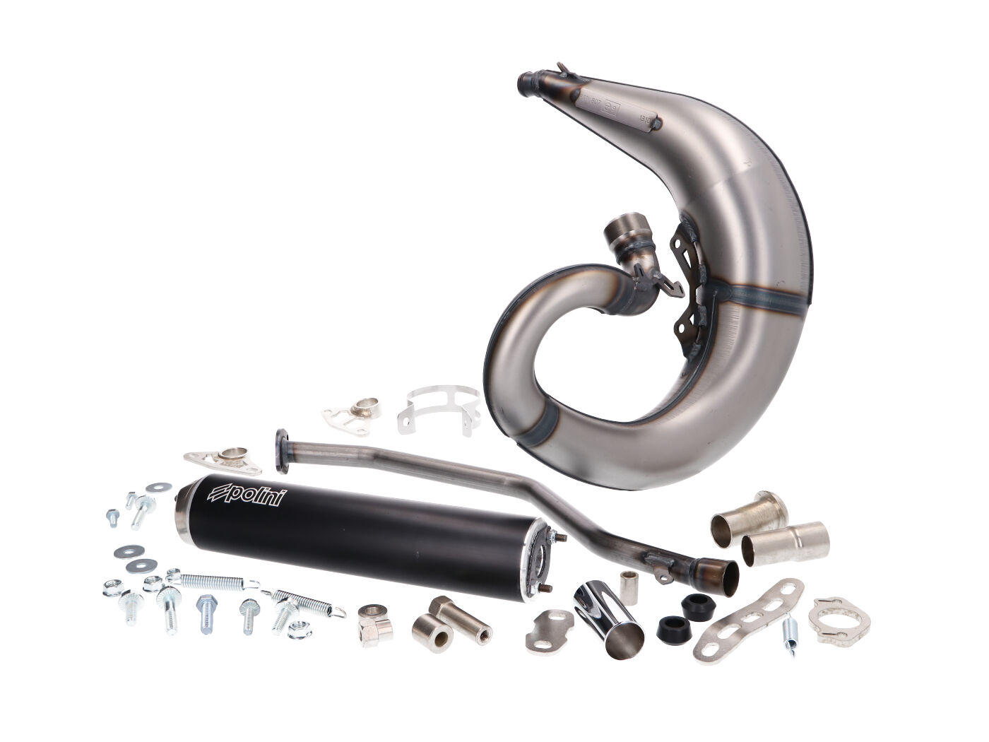 Polini for race muffler low for Yamaha DT50SM Minarelli AM6 2T