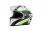 helmet Speeds Evolution III full face white, black, green - size XS (53-54cm)