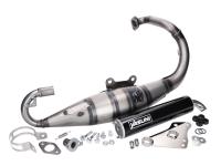 exhaust Yasuni Scooter R black for Peugeot vertical