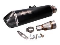 exhaust Yasuni Scooter 4 Black Edition for Kymco Xciting 400