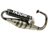 exhaust Yasuni Scooter Z carbon for Peugeot vertical