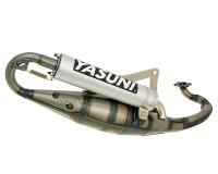 exhaust Yasuni Scooter R aluminum for Peugeot horiz., Derbi
