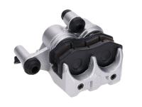 two piston brake caliper, front left incl. pads for Kymco 50, 125cc