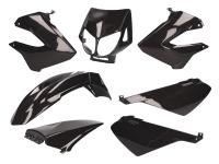 fairing kit black for Derbi Senda R, SM X-Treme, SM DRD