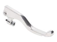 brake lever right, silver color for Aprilia RX, SX 11-, Derbi Senda SM, R DRD, Rieju MRT