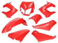 fairing kit red for Derbi Senda R, SM X-Treme, SM DRD