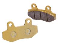 brake pad sinter for Peugeot Speedfight 3, Hyosung GT, GV, China w/ 2-piston brake caliper