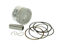 piston set 72cc incl. rings, clips and pin for 47mm cylinder for China Scooter