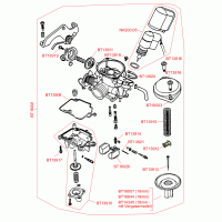 05 - carburetor spare parts - GY6 50cc