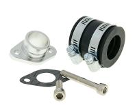 carburetor mounting kit for plug-in and clamp fixation 23/24mm