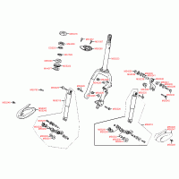 F06 front fork and shock absorber front