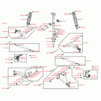 F06 steering, front suspension & shock absorbers