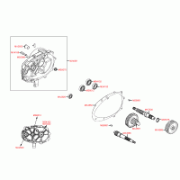 E08 transmission and gear shift