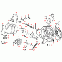 E02 cylinder head and valve system
