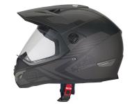 helmet Speeds Cross X-Street Decor sepia / black matt size L (59-60cm)
