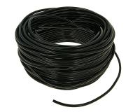 vacuum hose / oil tube CR black 50m reel - 2.5x5mm