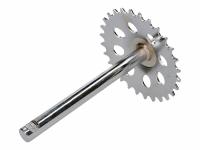 crank with 28 tooth sprocket for Puch Maxi N, L, S