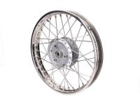 spoke wheel 1.60 x 16 inch stainless steel for Simson KR51/1, KR51/2 Schwalbe, S50, S51, S53, S70, S83, SR4-1 Spatz, SR4-2 Star, SR4-3 Sperber, SR4-4 Habicht, Duo