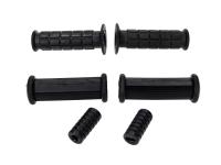 frame, gearshift, kick starter, handlebar rubber parts set 6-piece for Simson S50, S51, S53, S70, S83