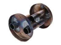 exhaust silencer insert / double tube for Simson S50, S51, S70, SR50, SR80, KR51/2