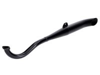 exhaust side pipe complete black for Puch Maxi