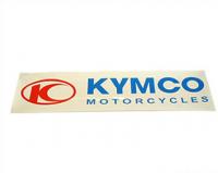 sticker Kymco 111x27mm white
