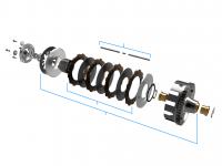 clutch & clutch parts for Simson M531, M541, M741
