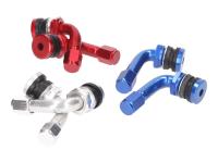 tire valve set 90° bent for tubeless tires - various colors