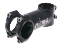 n8tive XC stem cold forged AL2014 31.8mm ext 80mm, angle 6° - black
