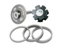 n8tive spacer kit with headset cap - grey