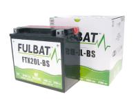 battery Fulbat FTX20L-BS MF maintenance free