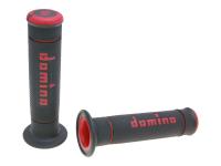 handlebar grip set Domino A240 Trial black / red