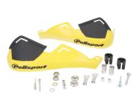 handguards Polisport Evolution Integral yellow for 22mm diameter handlebar