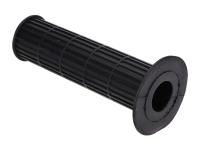handlebar rubber grip left-hand black (old design) for Simson S50, S51, S70, SR50, SR80, KR50, KR51, SR4