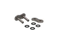 chain master link joint rivet-style AFAM XS-Ring reinforced black - A525 XMR2
