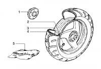 Hinterrad(modell mit hinterrad-trommelbremse)