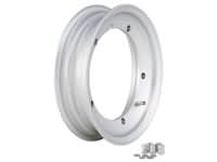 Rim Tubeless Wide Tyre SIP for 110, 70-11" tyres for Vespa 50-125, PV, ET3, PK, S, XL, XL2, 125 GT-TS, 150 GL, GS VS5T, Sprint, V, T4, Rally, PX, PE, Lusso, T5, Cosa, LML Star, DLX, Deluxe 2T, 4T