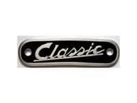 Emblem "CLASSIC" seat, single saddle
