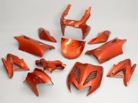 body kit orange metallic 11-piece for Yamaha Aerox, MBK Nitro 50cc, 100cc 2T