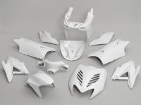 body kit white 11-piece for Yamaha Aerox, MBK Nitro 50cc, 100cc 2T