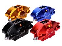 brake caliper DMP CNC milled colored anodized for Piaggio Sprint, Primavera, ZIP, LX - different colors