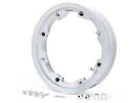 Wheel rim -BGM PRO, tubeless, 2.10-10 inch, aluminium- Lambretta LI (series 1-3), LI S, SX, TV (series 2-3) - silver