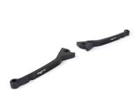 Pair of brake levers -BGM PRO Sport, long (165mm)- Vespa GT, GTL, GTS 125-300 - matt black
