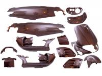 fairing kit EDGE 15-piece brown metallic for Gilera Runner -2005