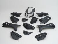 fairing kit EDGE 13-piece black matt for Peugeot Speedfight 2