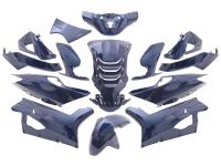 fairing kit EDGE 14-piece blue metallic for Peugeot Speedfight 4