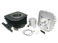 cylinder kit Polini cast iron sport 70cc 47mm for Peugeot AC horizontal