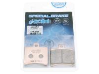 brake pads Polini sintered for Aprilia SR50, Scarabeo, Baotian BT49QT